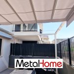 instalación toldo plano pergola 80x40 playa de gandia
